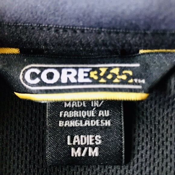 Core365 Ladies Techno‎ Lite Three Layer Knit Tech Shell Zip up Size Medium Blue - Picture 5 of 8